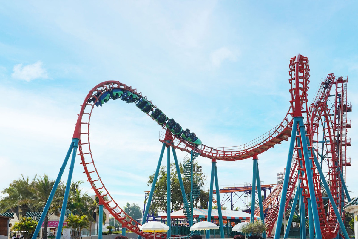 Piste montagne russe - Al Shallal Theme Park