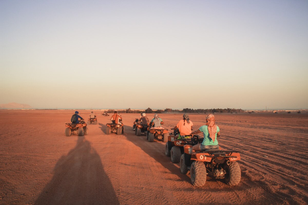 Motorata nel deserto