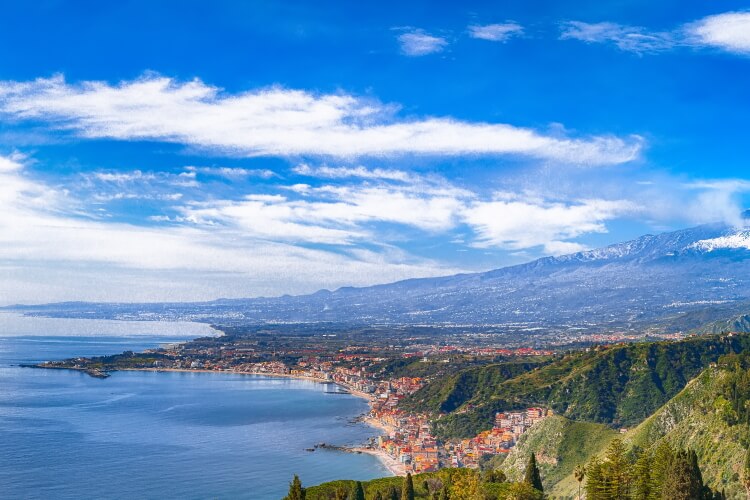 Panorama de la Villa Comunale Taormina