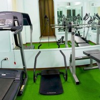 Sala de sport a hotelului La Luna