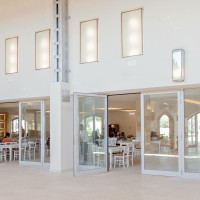 Barone di Mare intrare în sala interioară a restaurantului