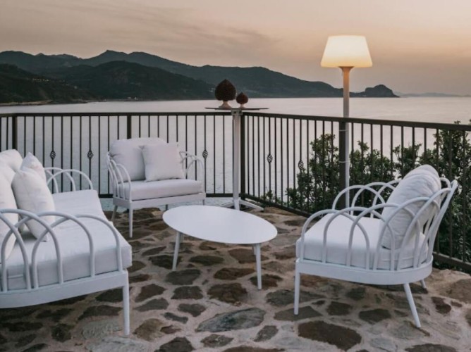 Mangia's Pollina Resort - terasă panoramică