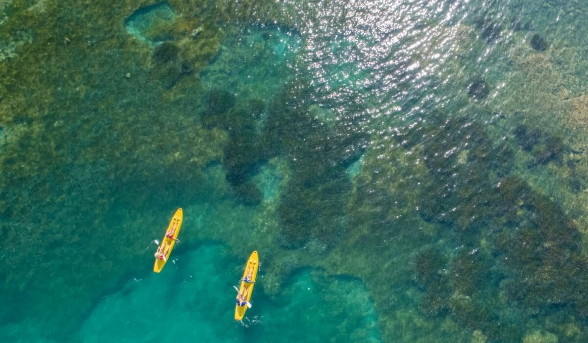 MClub Lipari - Marea minunată din Sciacca văzută din canoe