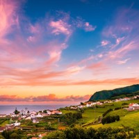 Santa Maria Azores satul Almagreira