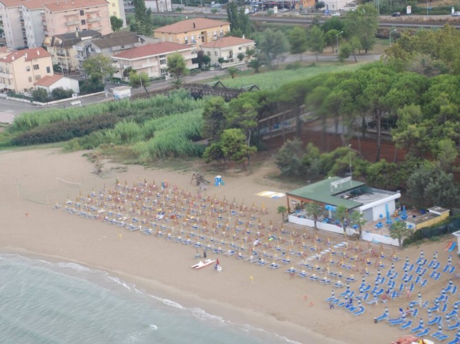 Apulia Hotel Silvi Marina - Satul Silvi Marina plajă