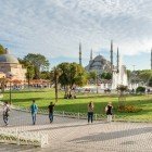 Vederea Hipodromului Bizantin din Istanbul