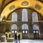 Interioarele Bisericii Hagia Sophia din Istanbul