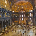 Interniile Moscheii Hagia Sophia din Istanbul