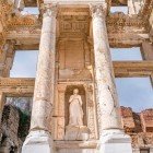 Biblioteca lui Celsus în Efes, provincia Izmir, Turcia