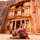 Tezaurul, vechea sită arheologică din Petra, Iordania