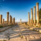 Situl arheologic Jerash din Iordania