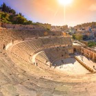 Sit arheologic al Citadelei, cu Teatrul Roman antic în prim-plan
