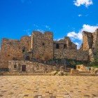 Castelul Ajloun, Iordania, detalii exterioare și intrare
