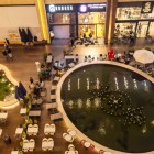 Detaliu al centrului comercial Abdali Mall din Amman, cel mai mare centru comercial din Iordania