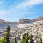 Castelul vechi al lui Kerak în Iordania