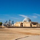 Ruine antice ale Bisericii Bizantine de la situl arheologic al Cetății din Amman