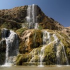 Cascadele izvoarelor termale Hammamat Mai'n de pe Marea Moartă din Iordania