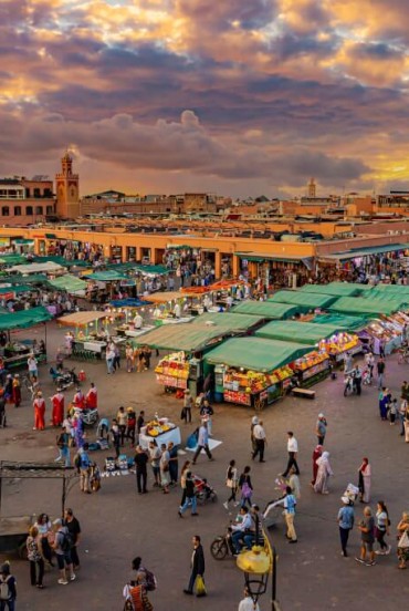 Piața Djemaa El Fna, Marrakech