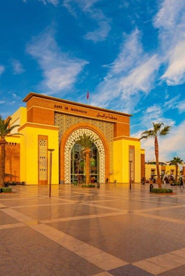 Vechea gară din Marrakech, Maroc