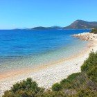 Golful Dangir din provincia Muğla pe Marea Egee în Turcia.