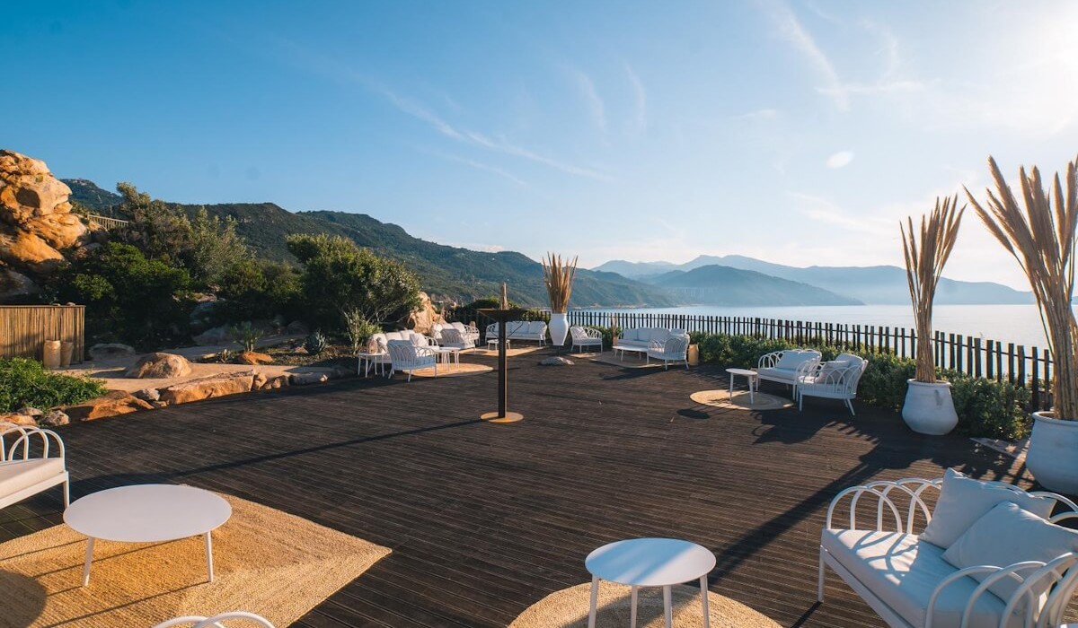 Mangia's Pollina Resort - terasă panoramică