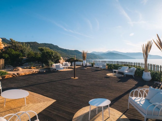 Mangia's Pollina Resort - terasă panoramică