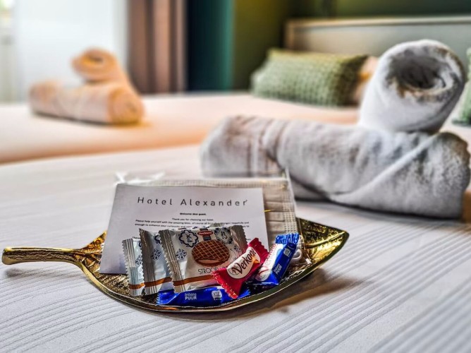 Hotel Alexander - Camerele Hotelului Alexander Amsterdam sunt dotate cu lenjerie de pat hipoalergenică, concepută pentru a oferi un somn sigur și confortabil chiar și celor mai sensibili oaspeți.