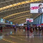 Aeroportul internațional Xi’an Xianyang combină modernitatea cu referințe la istoria imperială a Chinei antice.