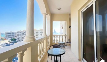 Peaceful Lagoon View l 1BR in RAK With Balcony