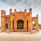 Fântâna La Pila, cel mai faimos reper din piața principală a orașului Chiapa de Corzo, un orășel fermecător din statul Chiapas, în sudul Mexicului.