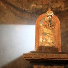 Capela Sfântului Gevorg la Khor Virap, loc renumit de pelerinaj unde Sfântul Grigorie Luminătorul a fost întemnițat și a început creștinarea Armeniei.
