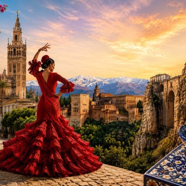Culorile Andaluziei, cu plecare din Málaga