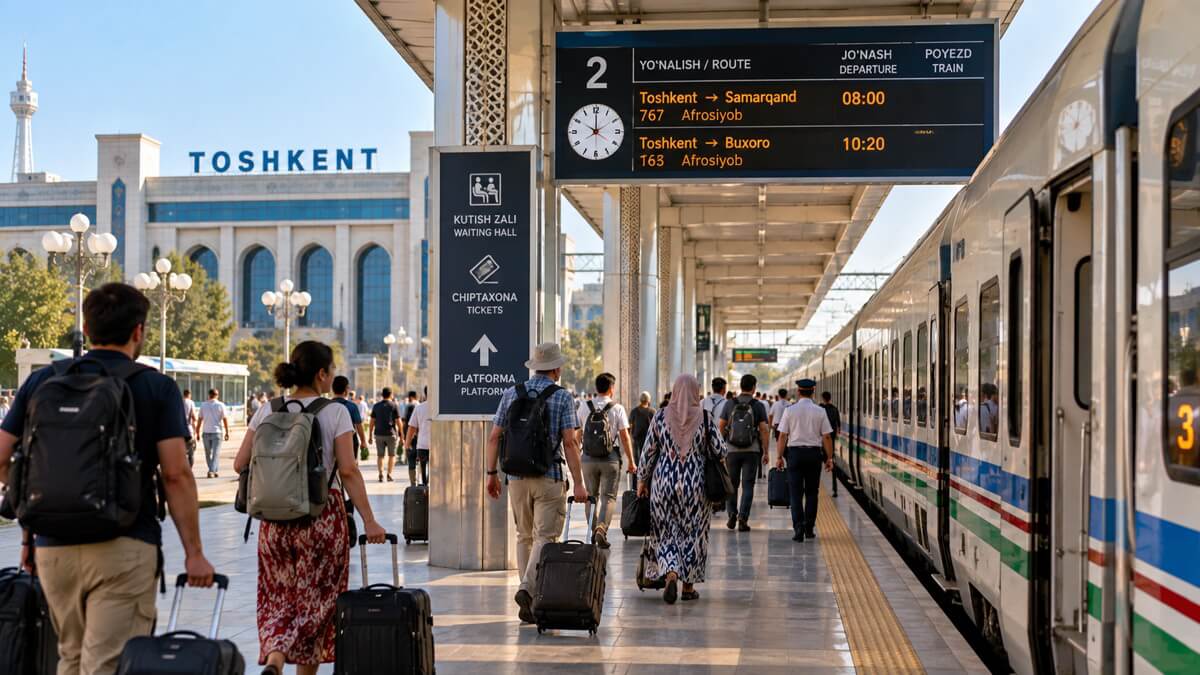 Călătorii &icirc;n Uzbekistan &icirc;ntre orașe și pe distanțe lungi