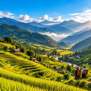 Vietnam Experience și Sapa - Printre orezării, munți și golfuri